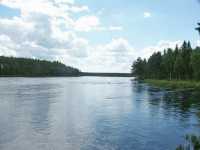 View southwards of Br�skaforsen towards Gautstr�sk