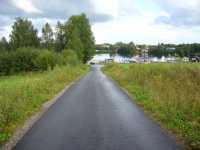 Nedfarten till Gustafs Marina B�tklubb.