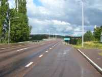 Landsv�gsbron �ver Dal�lven i Gustafs.
