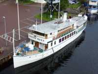 En annan bild p� M/s Gustaf Wasa, sedd ifr�n landsv�gsbron.