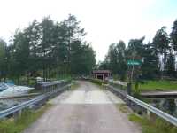 Bron �ver Liljesundet vid Liljesund.