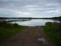 Trailerrampen vid Bysj�ns b�tf�rening.