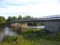 En annan bild p� Vikabron med Vikasundet mot Runn.