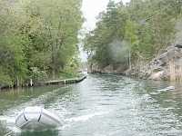 Vid �stra mynningen, vy mot v�ster
