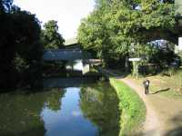 Basingstoke kanals mynning i Working Navigation