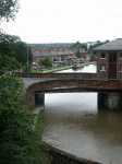 Tower Wharf sett fr�n stadsmuren