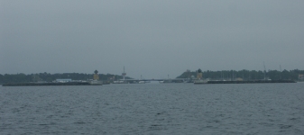 P� ing�ng mot kanalen norrifr�n