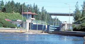 Ahkiolahden sulun alaportti.