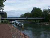 Silta l�nnest� katsottuna