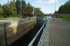 Slussen och den nedre porten.