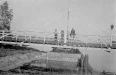 Bron av S�yn�tsalmi kanal p� 1920- eller 1930-talet.