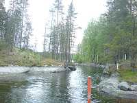 Den gamla kanalen �r smal och det �r sv�rt att m�ta andra b�tar.