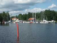 infarten till Forsviks hamn i Bottensj�n
