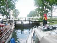 Vy nedstr�ms i nedre slussen