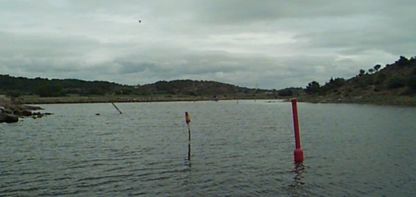 The entrance from Fiskeb�ck