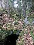 Tunnels �verdel sedd fr�n �ster.