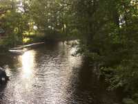 Kanalen sedd fr�n nya bron.