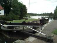 Slusskammaren fr�n �vre porten