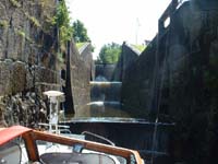 P� v�g in i Tannefors slusstrappa.