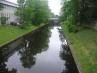 Vid kanalens s�dra utlopp i Daugava