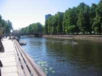 Vy v�sterut fr�n den �stra bron
