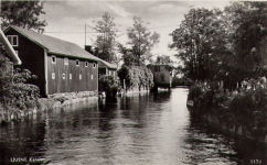 Old photo from the canal to the powerplant.