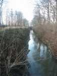 Vid Munkag�rd. Vy norrut.