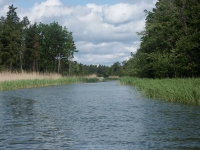 P� v�g norrut i kanalen