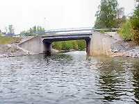 V�gbron sedd fr�n norr