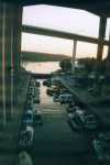 Slussen med fritidsb�tar som �r p� v�g in i M�laren.