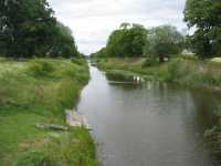Vy uppstr�ms fr�n slussen