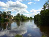 Kolb�cks�n nedstr�ms Ramn�s nedre sluss.
