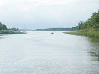 Vy v�sterut fr�n bron
