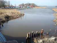 Vy v�sterut fr�n v�gbron