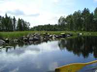 Strandbrinkarna best�r mest av sten