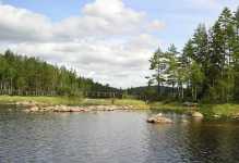Inloppet fr�n M�rke-Malen med bron