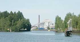 Kanalen sedd fr�n s�der