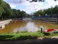 I gamla Stadthafen har Oldenburg WSV sin hamn med g�stplatser.