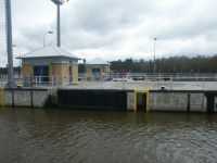 Dubbelslussarna sedda fr�n v�ster