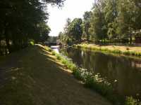 The canal seen from Stenmagasinet